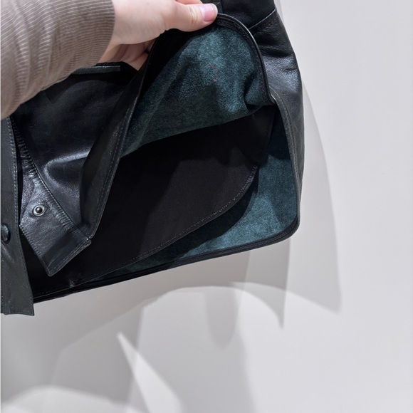 Alexander wang lamb leather skirt sz 6 - Picture 2 of 8